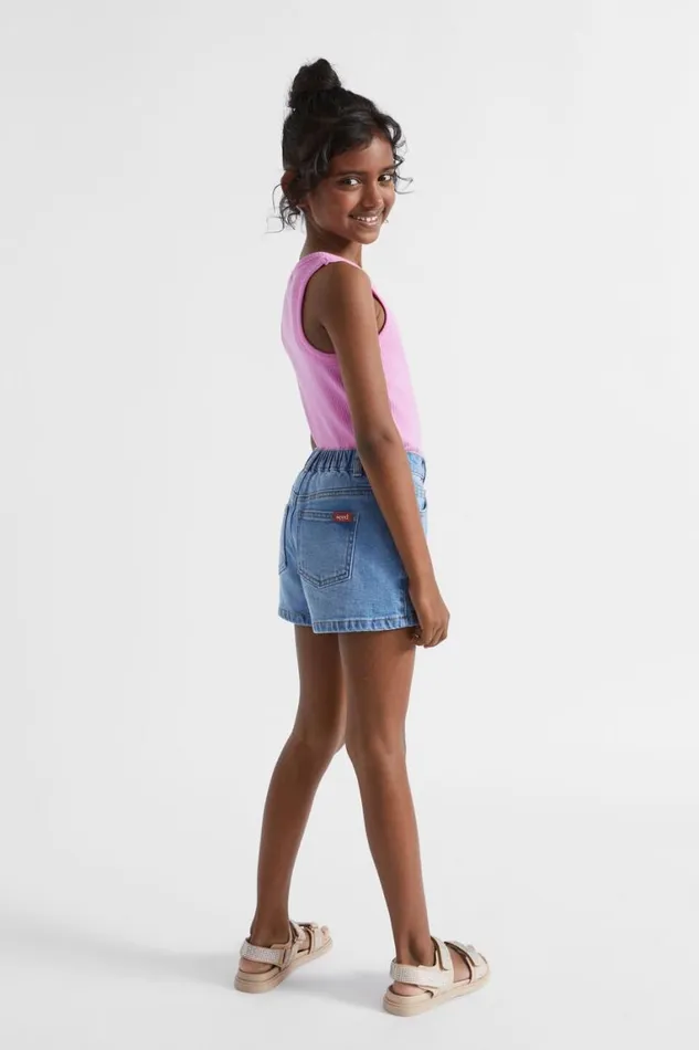 Seed Heritage Denim and Jeans Denim Short Bright Blue Wash 8211 Girl