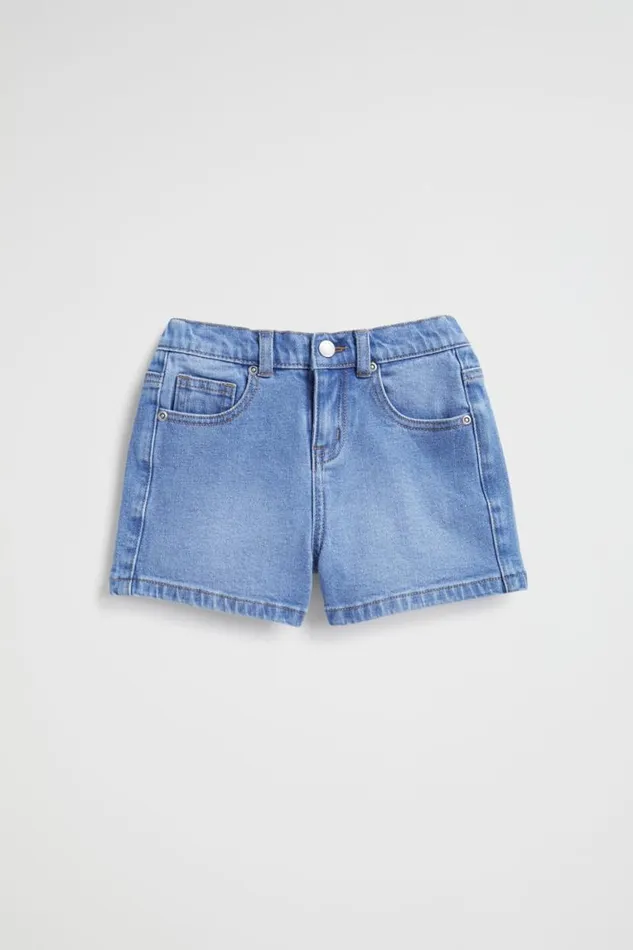 Seed Heritage Denim and Jeans Denim Short Bright Blue Wash 8211 Girl