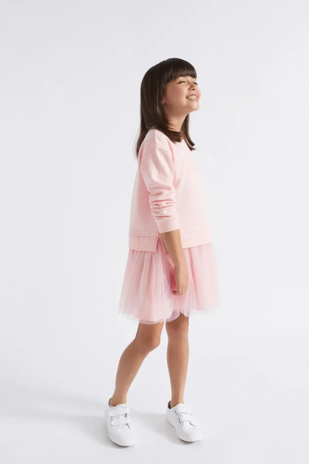 Seed Heritage Dresses Core Tutu Logo Dress Dusty Rose 8211 Girl