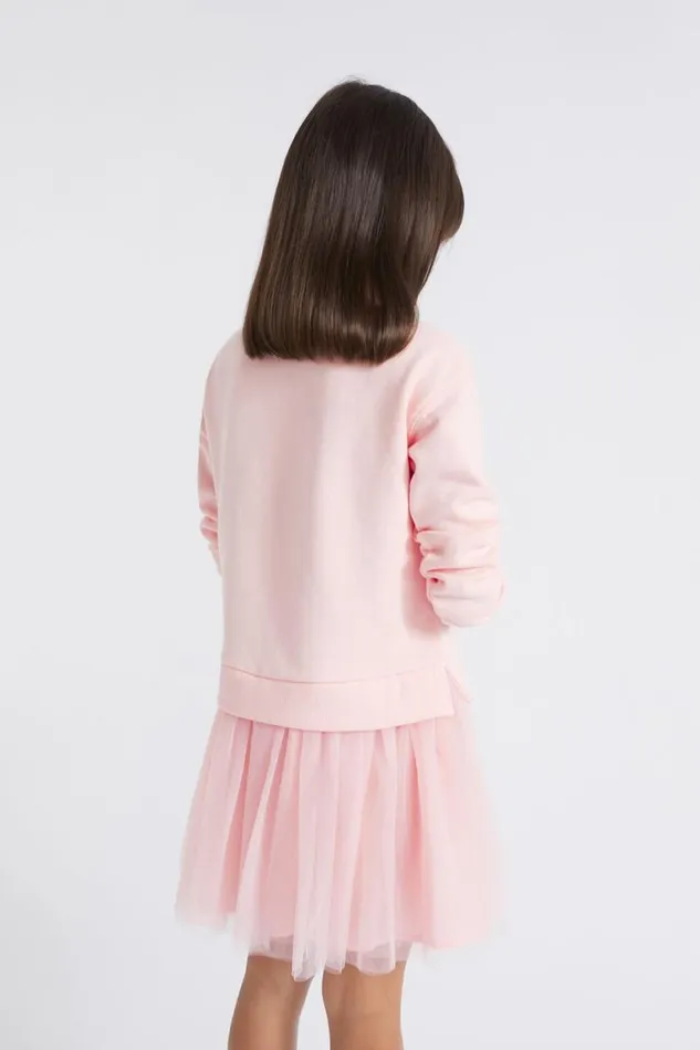 Seed Heritage Dresses Core Tutu Logo Dress Dusty Rose 8211 Girl
