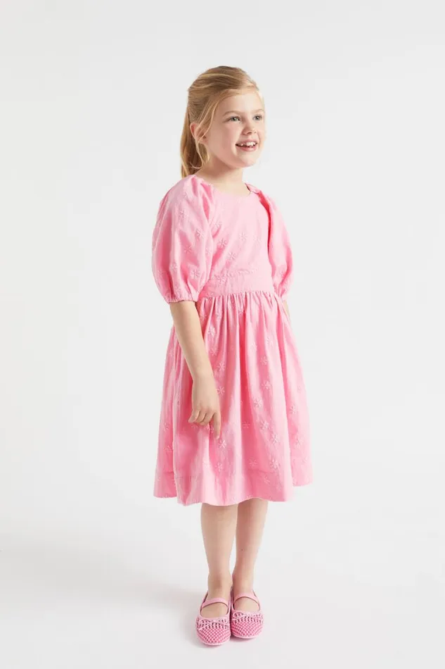 Seed Heritage Dresses Embroidered Dress Candy Pink 8211 Girl