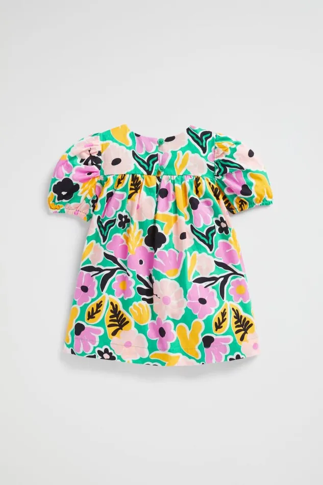 Seed Heritage Dresses Floral Dress Jade Green 8211 Baby