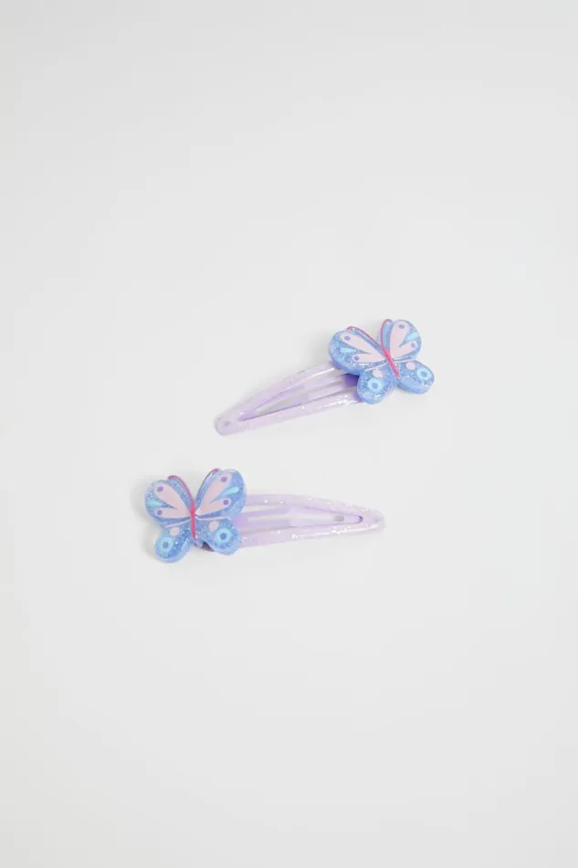 Seed Heritage Hair Accessories Acrylic Butterfly Snaps Multi 8211 Girl