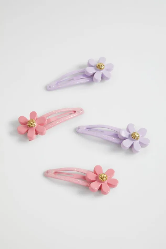 Seed Heritage Hair Accessories Daisy Glitter Snap Pack Multi 8211 Girl