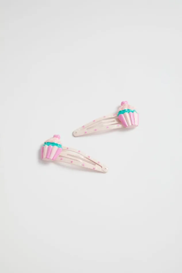 Seed Heritage Hair Accessories Glitter Cupcake Snaps Multi 8211 Girl