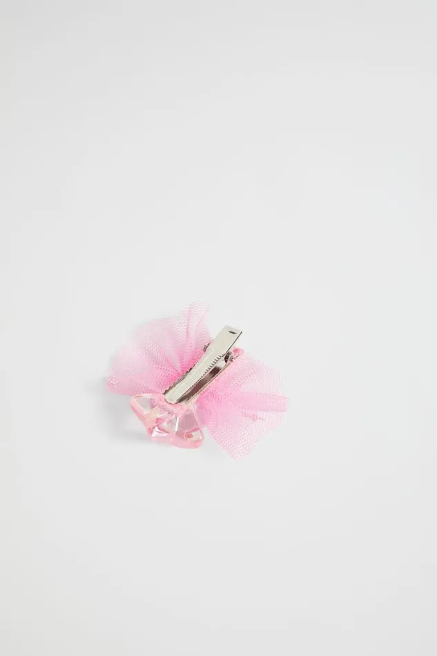 Seed Heritage Hair Accessories Glitter Starburst Duck Clip Carnation Pink 8211 Girl