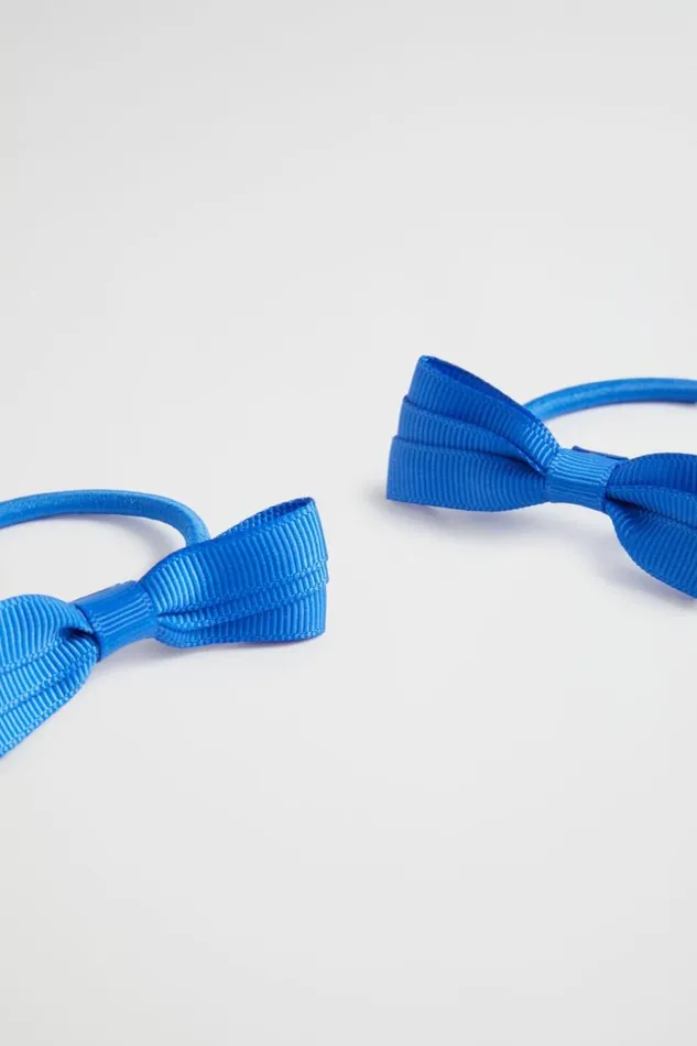 Seed Heritage Hair Accessories Grosgrain Bow Elastic Pack Royal Blue 8211 Girl