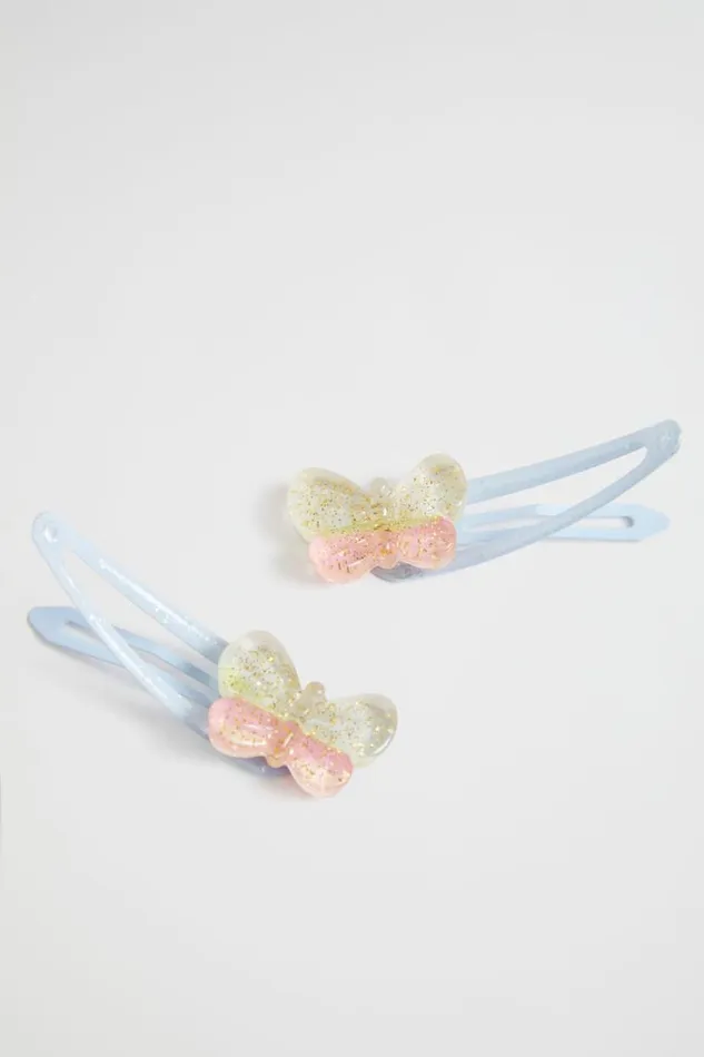 Seed Heritage Hair Accessories Ombre Butterfly Snaps Multi 8211 Girl