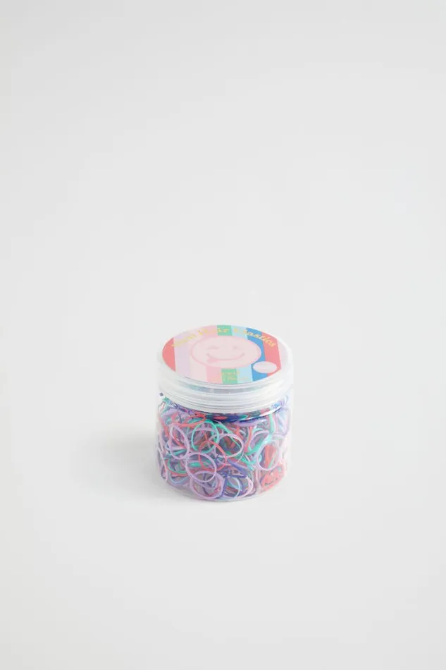Seed Heritage Hair Accessories Rainbow Emoji Mini Elastics Multi 8211 Girl