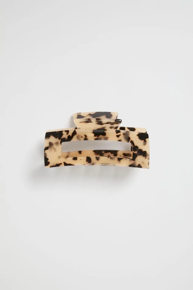 Seed Heritage Hair Accessories Tort Rectangle Hair Claw Milky Tort 8211 Woman