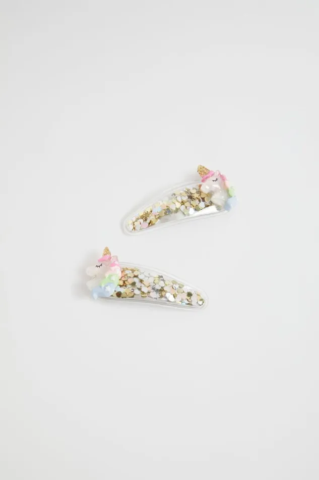 Seed Heritage Hair Accessories Unicorn Shaker Snaps Multi 8211 Girl