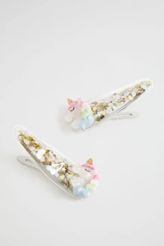 Seed Heritage Hair Accessories Unicorn Shaker Snaps Multi 8211 Girl