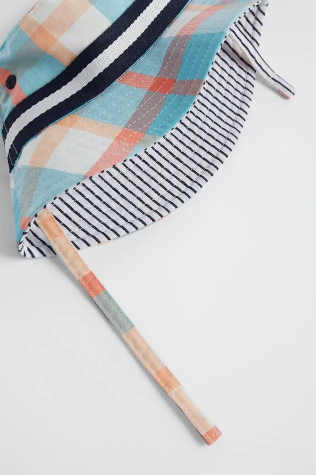 Seed Heritage Hats and Caps Check Sun Hat Multi 8211 Baby