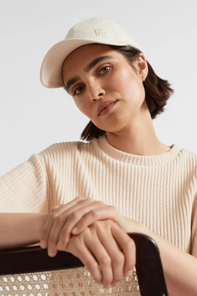 Seed Heritage Hats and Gloves Fabric Relaxed Cap Stone 8211 Woman