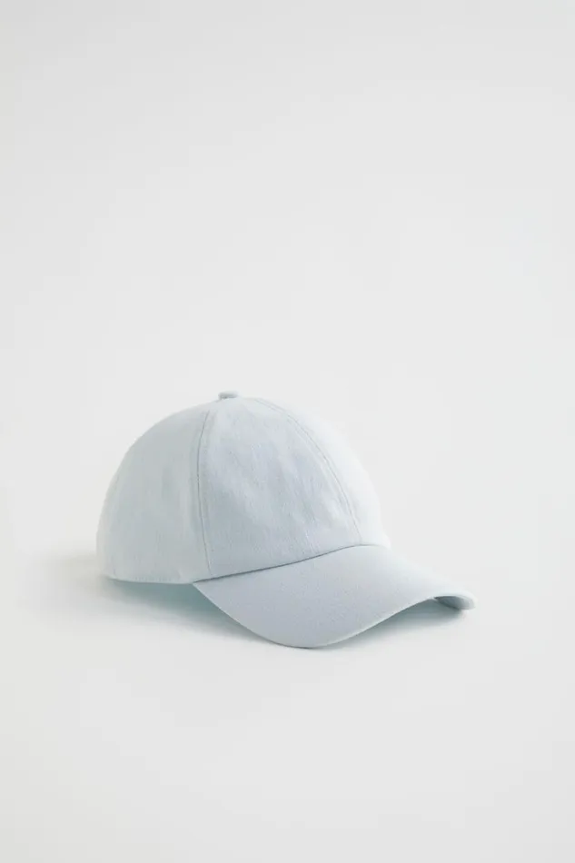 Seed Heritage Hats and Gloves Logo Detail Cap Denim 8211 Woman