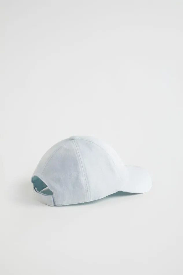 Seed Heritage Hats and Gloves Logo Detail Cap Denim 8211 Woman