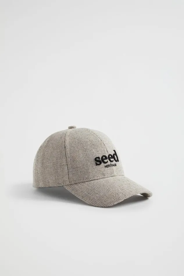 Seed Heritage Hats and Gloves Seed Cap Black Natural 8211 Woman