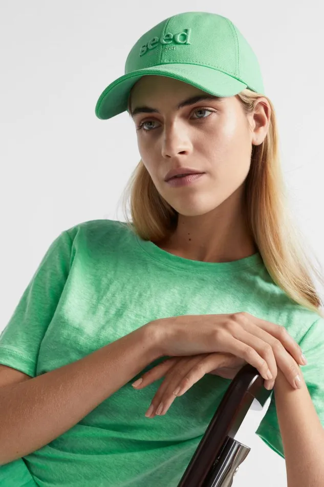 Seed Heritage Hats and Gloves Seed Cap Key Lime 8211 Woman