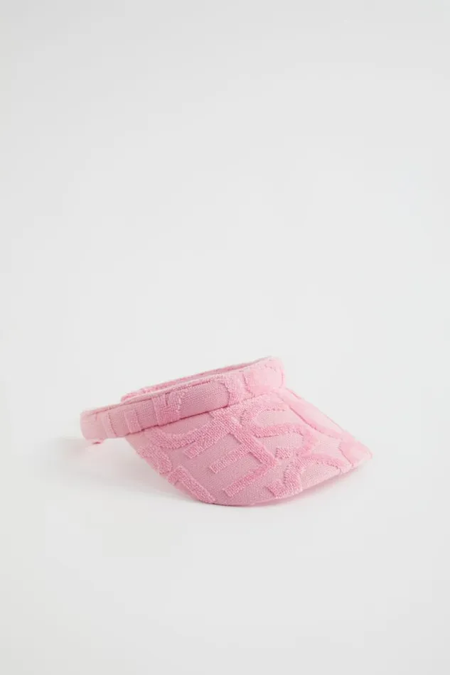 Seed Heritage Hats and Gloves Seed Logo Visor Candy Pink 8211 Woman