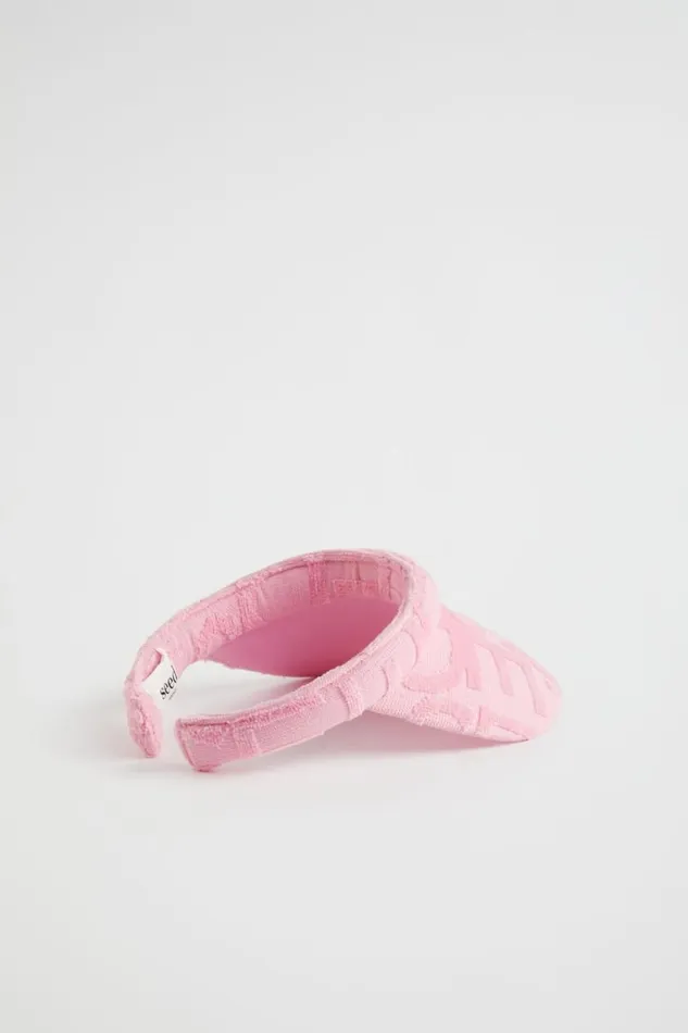 Seed Heritage Hats and Gloves Seed Logo Visor Candy Pink 8211 Woman