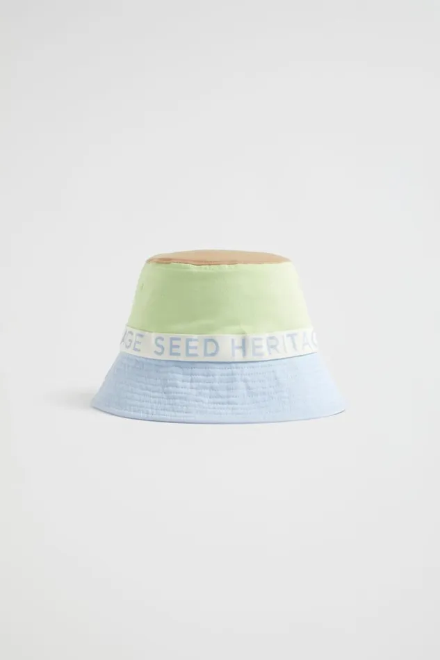 Seed Heritage Hats Beanies and Caps Heritage Colour Block Bucket Hat Multi 8211 Boy