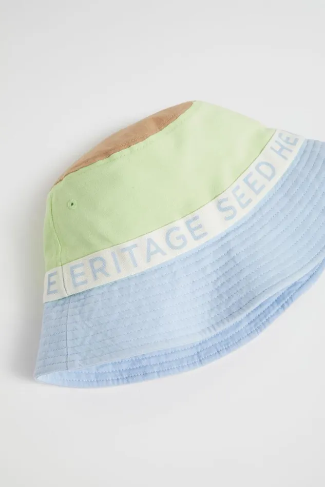 Seed Heritage Hats Beanies and Caps Heritage Colour Block Bucket Hat Multi 8211 Boy