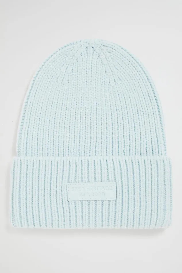 Seed Heritage Hats Beanies and Caps Heritage Rib Beanie Ice Blue 8211 Girl
