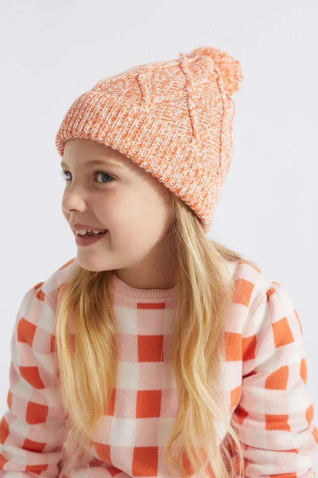 Seed Heritage Hats Beanies and Caps Mix Yarn Beanie Multi 8211 Girl
