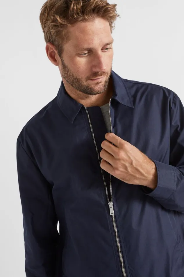 Seed Heritage Jackets and Vests Harrington Jacket Midnight Blue 8211 Man