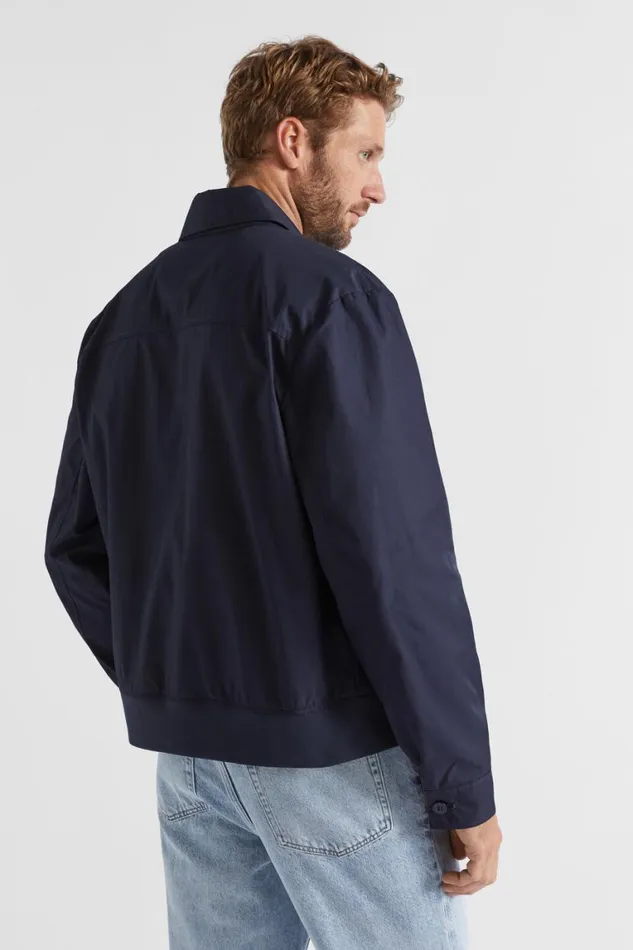 Seed Heritage Jackets and Vests Harrington Jacket Midnight Blue 8211 Man