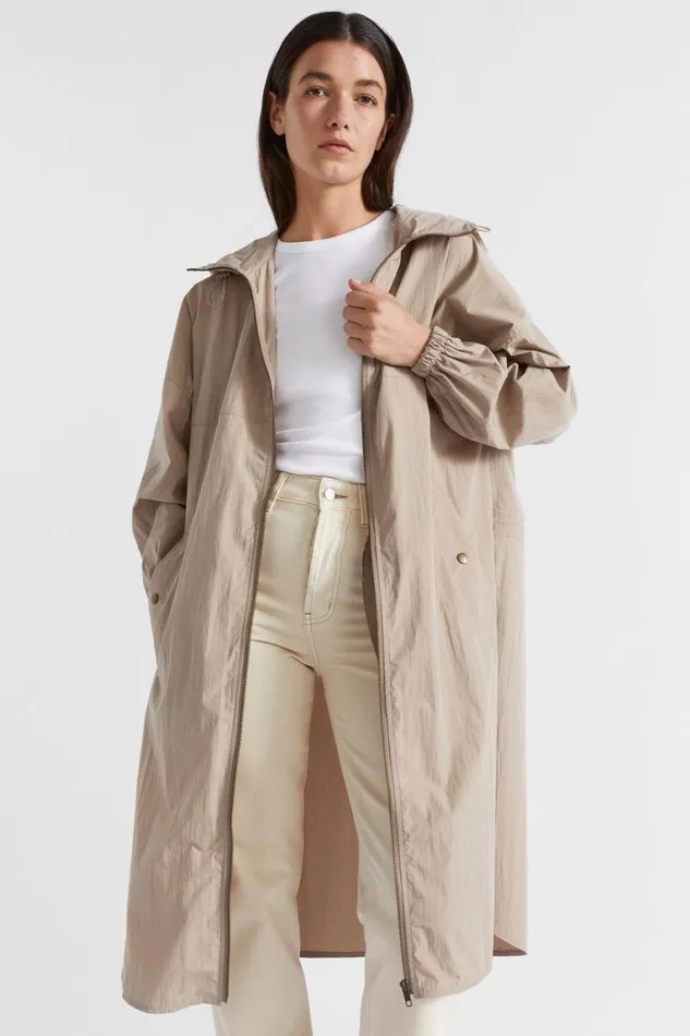Seed Heritage Jackets and Vests Parachute Anorak Jacket Cookie 8211 Woman