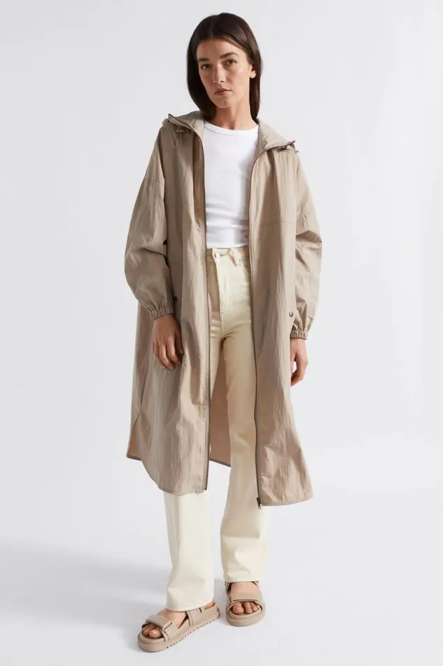 Seed Heritage Jackets and Vests Parachute Anorak Jacket Cookie 8211 Woman