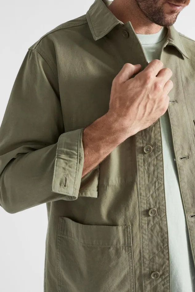 Seed Heritage Jackets and Vests Worker Jacket Bay Leaf 8211 Man