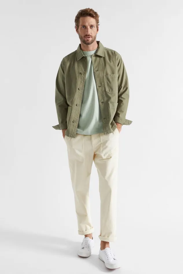 Seed Heritage Jackets and Vests Worker Jacket Bay Leaf 8211 Man
