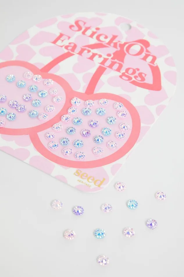 Seed Heritage Jewellery Cherry Stick On Earrings Multi 8211 Girl