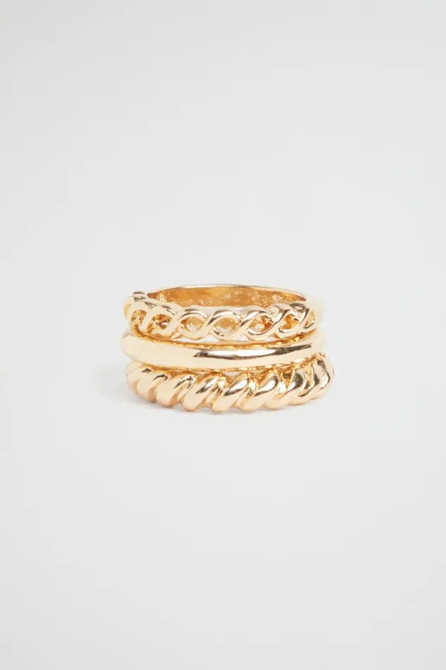 Seed Heritage Jewellery Stacking Rings Gold 8211 Woman