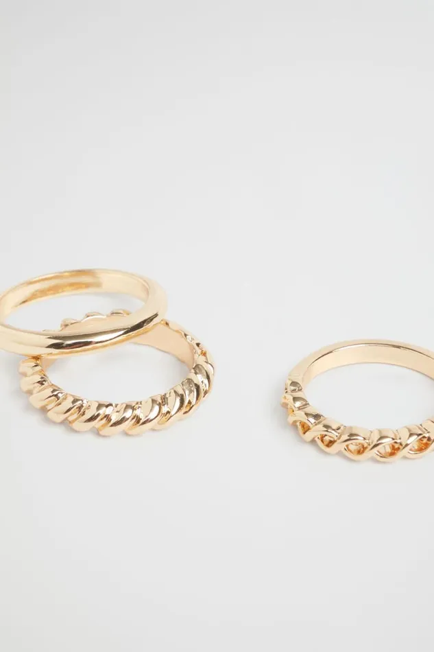 Seed Heritage Jewellery Stacking Rings Gold 8211 Woman