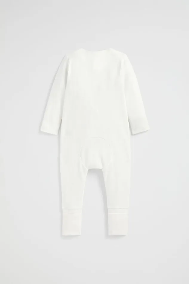 Seed Heritage Jumpsuits and Overalls Core Logo Zipsuit Canvas 8211 Newborn
