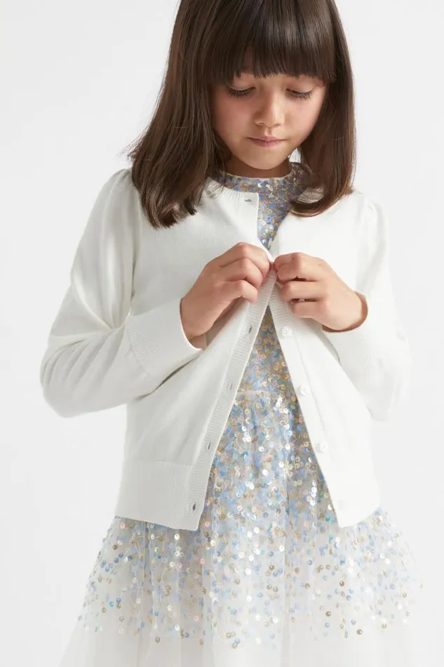 Seed Heritage Knitwear and Sweaters Classic Cardigan Canvas 8211 Girl