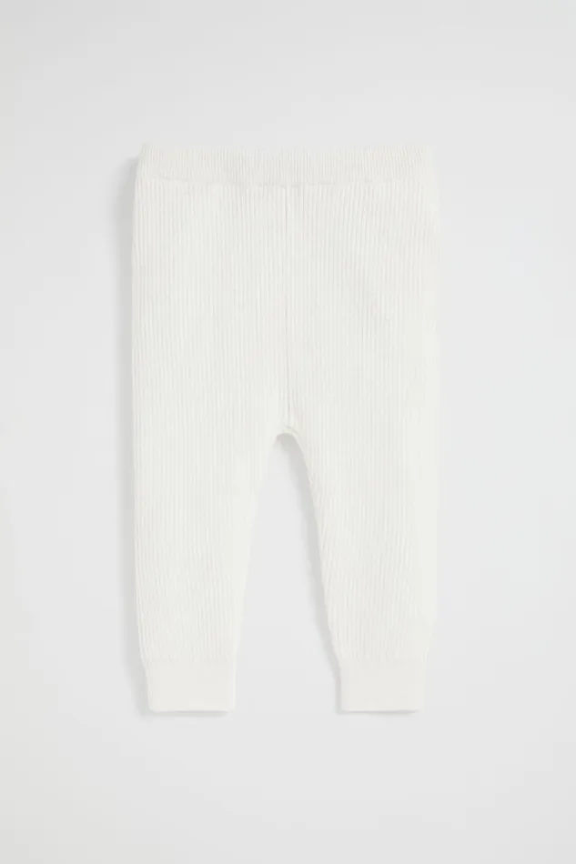 Seed Heritage Leggings and Pants Core Knitted Legging Nb Canvas 8211 Newborn