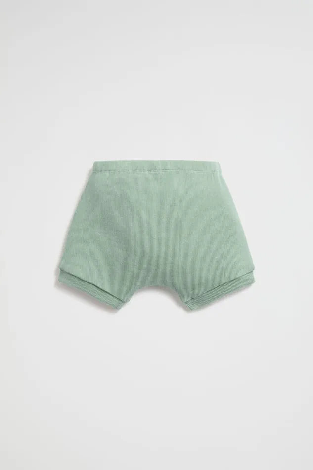 Seed Heritage Leggings and Pants Rib Bloomer Gum Leaf 8211 Newborn