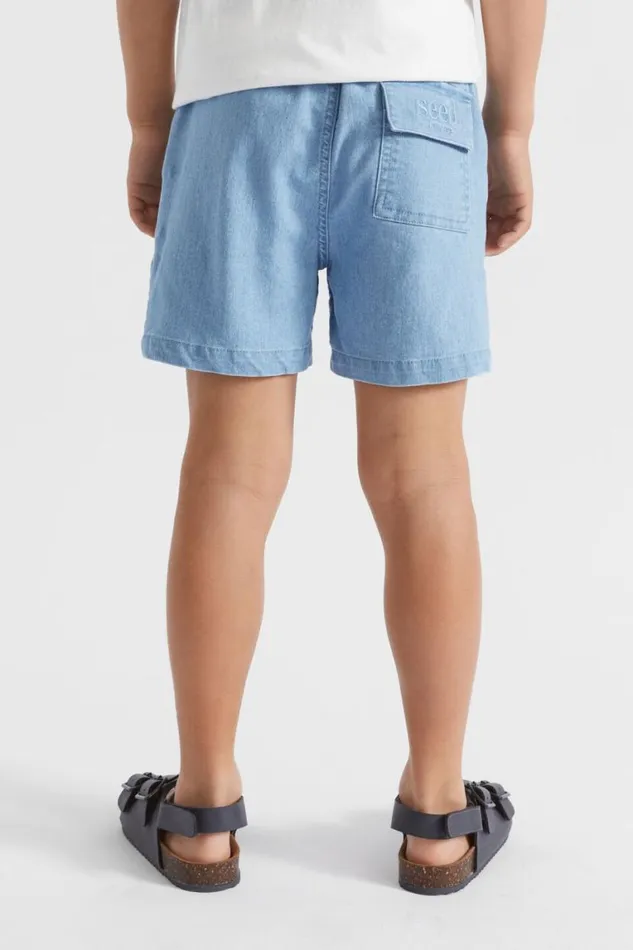 Seed Heritage Occasion Core Logo Short Classic Wash 8211 Boy