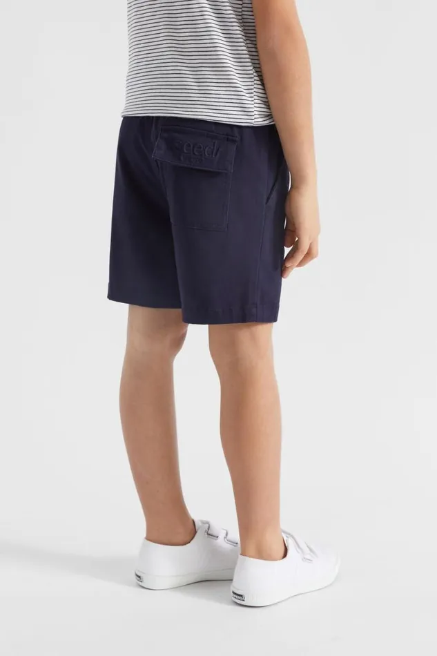 Seed Heritage Occasion Core Logo Short Midnight Blue 8211 Boy