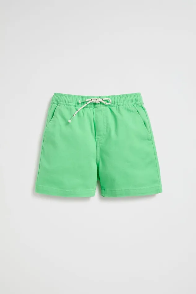 Seed Heritage Occasion Core Logo Short Pine Lime 8211 Boy