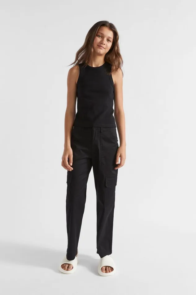 Seed Heritage Pants Cargo Pant Black 8211 Teen Girl
