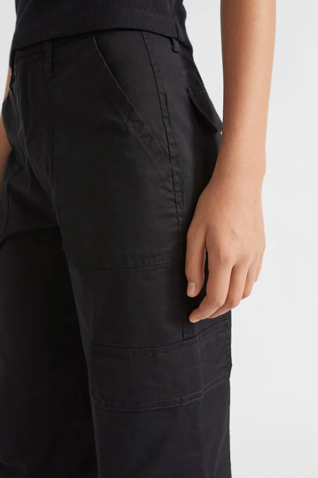 Seed Heritage Pants Cargo Pant Black 8211 Teen Girl