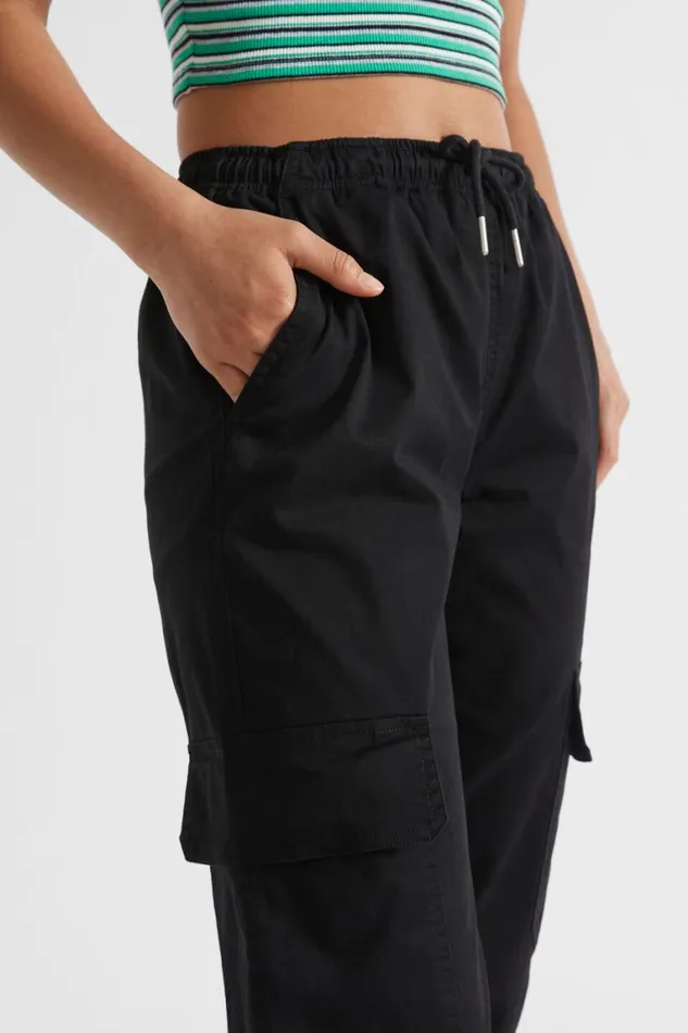 Seed Heritage Pants Cargo Pocket Pant Black 8211 Teen Girl