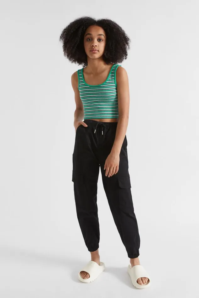 Seed Heritage Pants Cargo Pocket Pant Black 8211 Teen Girl