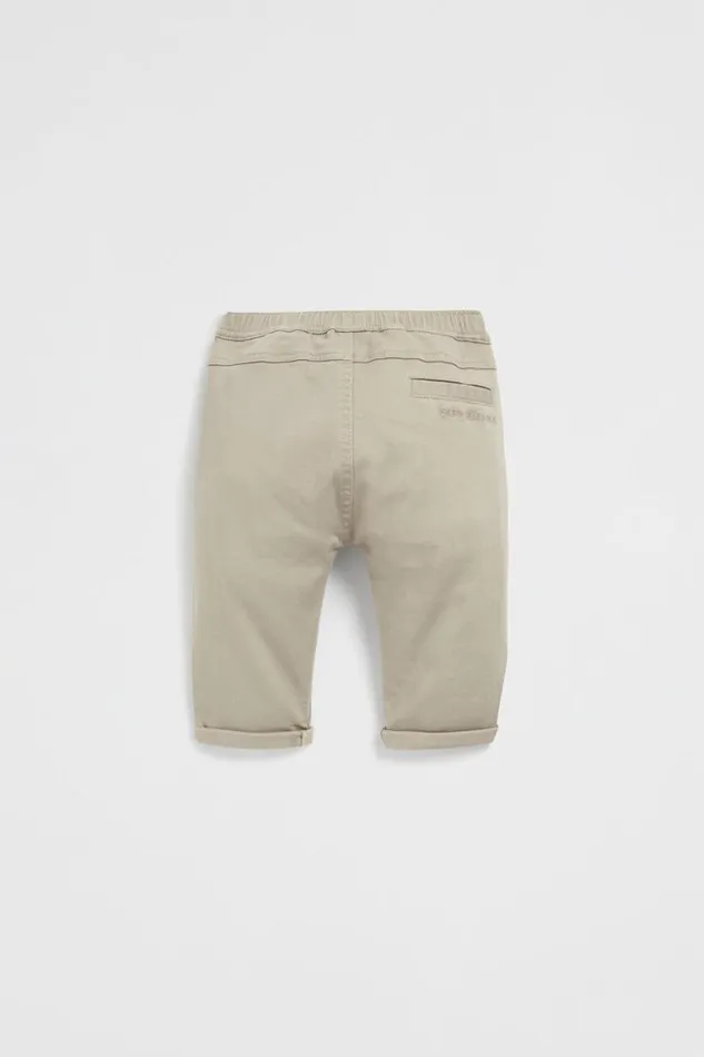 Seed Heritage Pants Core Logo Chino Light Oak 8211 Baby