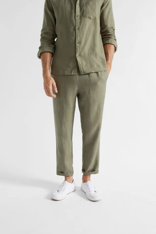 Seed Heritage Pants Linen Pant Bay Leaf 8211 Man